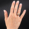 Bague 53 Bague vintage en or rose 18 carats et diamant 58 Facettes 22-263