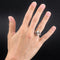Bague 52 Bague toi et moi ancienne en or rose avec perles et diamants 58 Facettes 22-340