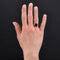 Bague 54 Bague ancienne en or jaune 18 carats et jaspe sanguin 58 Facettes 22-059
