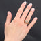 Bague 55 Bague vintage ajourée en or jaune 18 carats et diamant 58 Facettes 21-340B