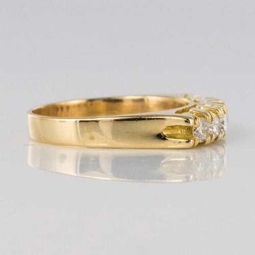 Bague 51 Bague jarretière en or jaune 18 carats et diamants 58 Facettes 19-339A-52