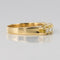 Bague 51 Bague jarretière en or jaune 18 carats et diamants 58 Facettes 19-339A-52