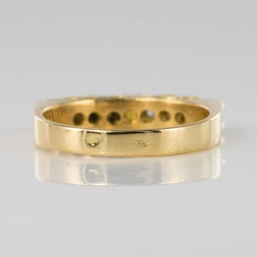 Bague 51 Bague jarretière en or jaune 18 carats et diamants 58 Facettes 19-339A-52