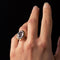 Bague 53 Bague chevalière intaille sur cornaline en or jaune 18 carats 58 Facettes 19-641-51