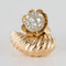 Bague 53 Bague couture en or jaune 18 carats et diamants 58 Facettes 19-360-57