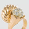 Bague 53 Bague couture en or jaune 18 carats et diamants 58 Facettes 19-360-57