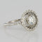 Bague 53 Bague ronde dentelle en platine et diamants 58 Facettes 20-086-55