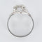 Bague 56 Bague vintage en or blanc 18 carats et diamants 58 Facettes 20-095-51