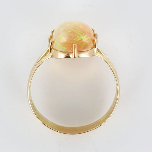 Bague 62 Bague ancienne en or jaune 18 carats et opale australienne 58 Facettes 20-226-54