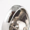 Bague 53 Bague moderniste en or blanc 18 carats et diamants 58 Facettes 20-203-50