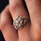 Bague 53 Bague fils en or blanc 18 carats et diamants 58 Facettes 20-147-50