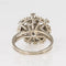 Bague 51 Bague pétales en or blanc 18 carats et diamants 58 Facettes 20-150-49