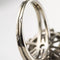 Bague 51 Bague pétales en or blanc 18 carats et diamants 58 Facettes 20-150-49