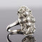 Bague 53 Bague style Art déco en or blanc 18 carats et diamants 58 Facettes 20-263-57