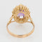 Bague 57 Bague ancienne en or jaune 18 carats, améthyste et perles 58 Facettes 20-569-50