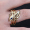 Bague 68 Bague ancienne serpents en or jaune 18 carats, saphir et diamant 58 Facettes 20-524-65