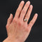 Bague 52 Bague toi et moi ancienne en or jaune et platine, diamants et perle fine 58 Facettes 20-509-48