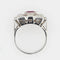 Bague 51 Bague Art déco en platine, rubis et diamants 58 Facettes 20-600-48