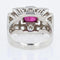 Bague 51 Bague Art déco en platine, rubis et diamants 58 Facettes 20-600-48