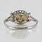 Bague 58 Art déco - Bague en platine avec perle de culture et diamants 58 Facettes 19-278-54