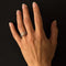 Bague 58 Art déco - Bague en platine avec perle de culture et diamants 58 Facettes 19-278-54