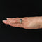 Bague 52 Bague solitaire vintage en platine et or blanc, saphir 58 Facettes 19-191-49
