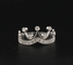 Bague 52 Bague couronne en or blanc 18 carats et diamants 58 Facettes 08-016-1527932-55