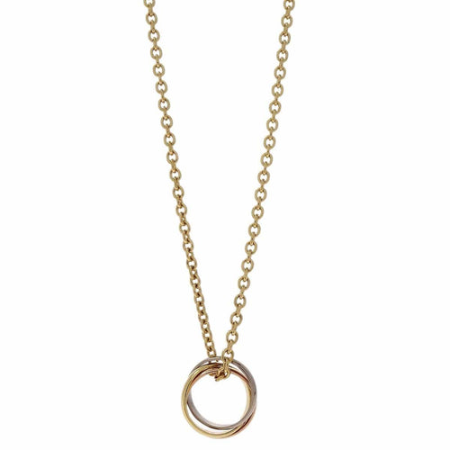 Pendentif Cartier Trinity - Pendentif en or tricolore 18K 58 Facettes yeaw87b0i8