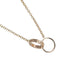 Cartier - Collier Baby Love en or rose