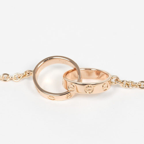 Cartier - Collier Baby Love en or rose