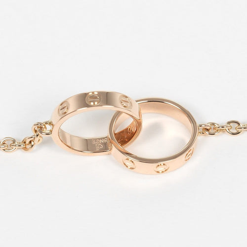 Cartier - Collier Baby Love en or rose