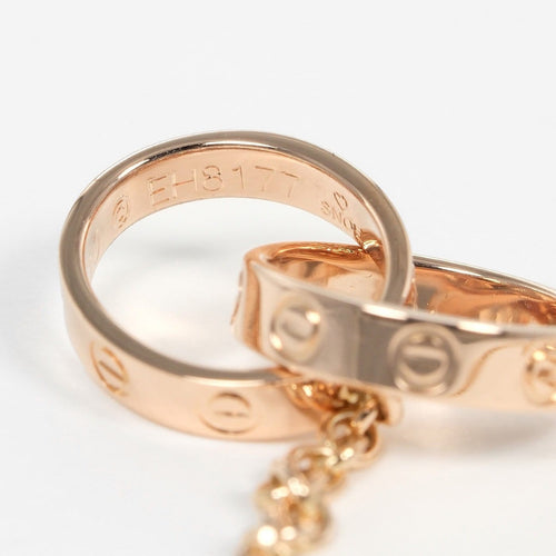 Cartier - Collier Baby Love en or rose