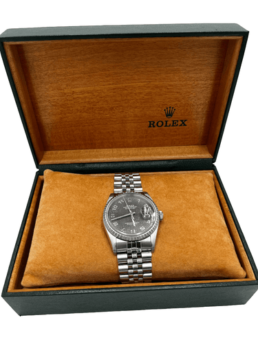 Montre Rolex Oyster Perpetual Datejust - Montre en acier 58 Facettes idy5imfx8g