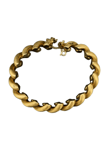 Bracelet Bracelet « Intreccio D'oro » en or jaune 18 carats 58 Facettes