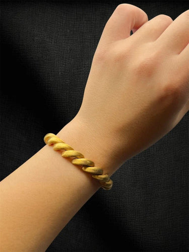 Bracelet Intreccio D'oro - Bracelet en or 18 carats 58 Facettes