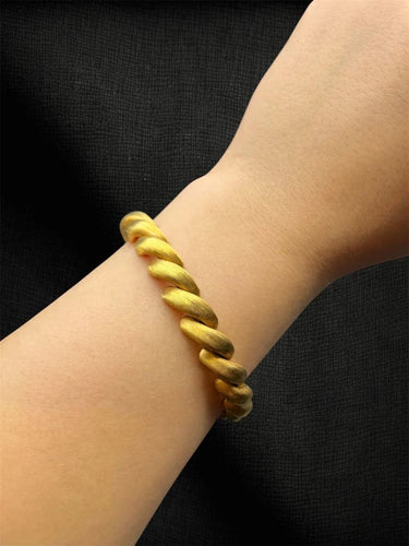 Bracelet Intreccio D'oro - Bracelet en or 18 carats 58 Facettes