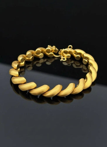 Bracelet Intreccio D'oro - Bracelet en or 18 carats 58 Facettes