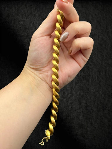 Bracelet Intreccio D'oro - Bracelet en or 18 carats 58 Facettes