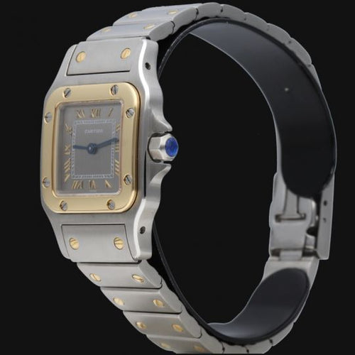 Montre Cartier Montre Santos De Cartier Galbee 58 Facettes MT45188