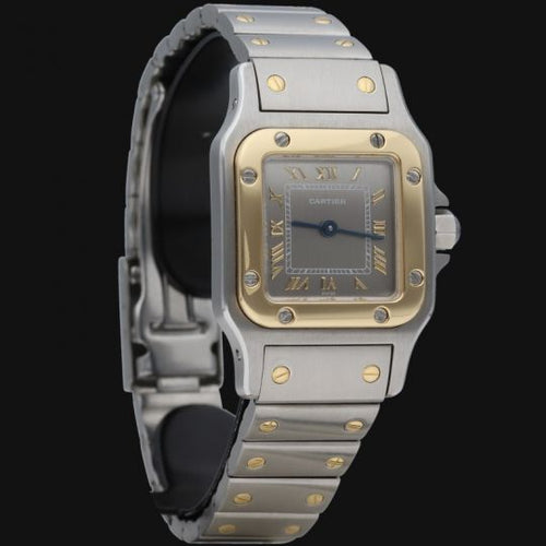 Montre Cartier Montre Santos De Cartier Galbee 58 Facettes MT45188