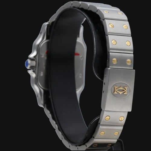 Montre Cartier Montre Santos De Cartier Galbee 58 Facettes MT45188