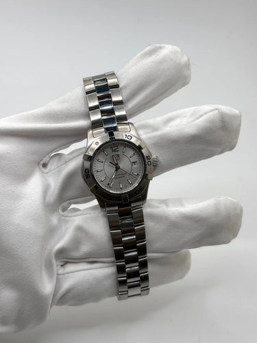 Montre TAG Heuer Aquaracer Lady - Montre quartz en acier réf. WAF1412 58 Facettes 1458