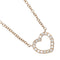 Tiffany & Co. - Collier Metro Heart en or rose et diamants