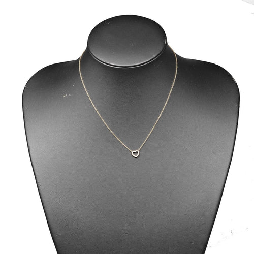 Tiffany & Co. - Collier Metro Heart en or rose et diamants