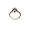 Bague 55 Bague marguerite émeraude et diamants en or jaune 18K 58 Facettes BAG.MARGT.E.LIGNE