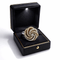 Bague 56 Bague fleur bicolore en or 750 avec diamants 1,20 ct 58 Facettes 50422