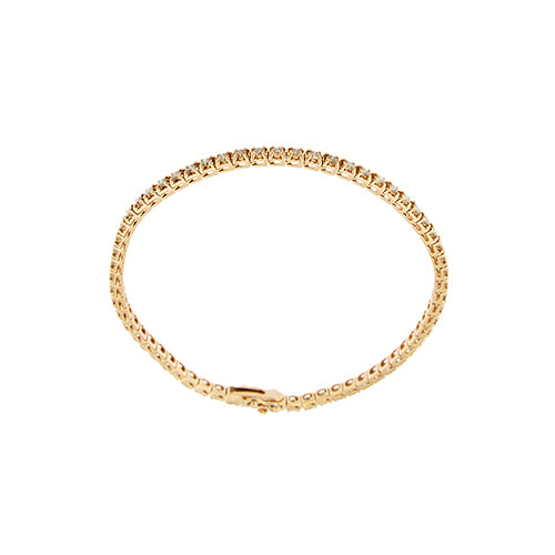 Bracelet Bracelet tennis - Diamants 2,44 ct en or rose 18 kt 58 Facettes 40620