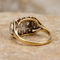 Bague 55.5 Bague Art déco vintage en or 14 carats et diamants 58 Facettes 2800