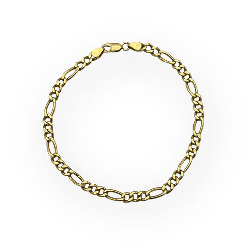 Bracelet Bracelet maille Figaro en or jaune 750 (18K) 58 Facettes 149066441