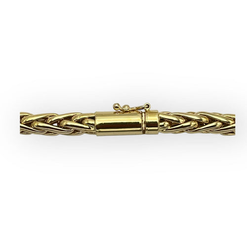 Collier Collier maille palmier en or jaune 750 (18K) 58 Facettes 149066313